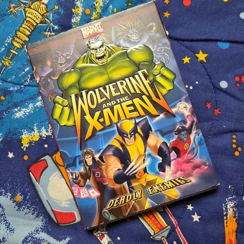 Marvel Wolverine and the X-Men Deadly Enemies DVD Animated TV Episodes Complete
